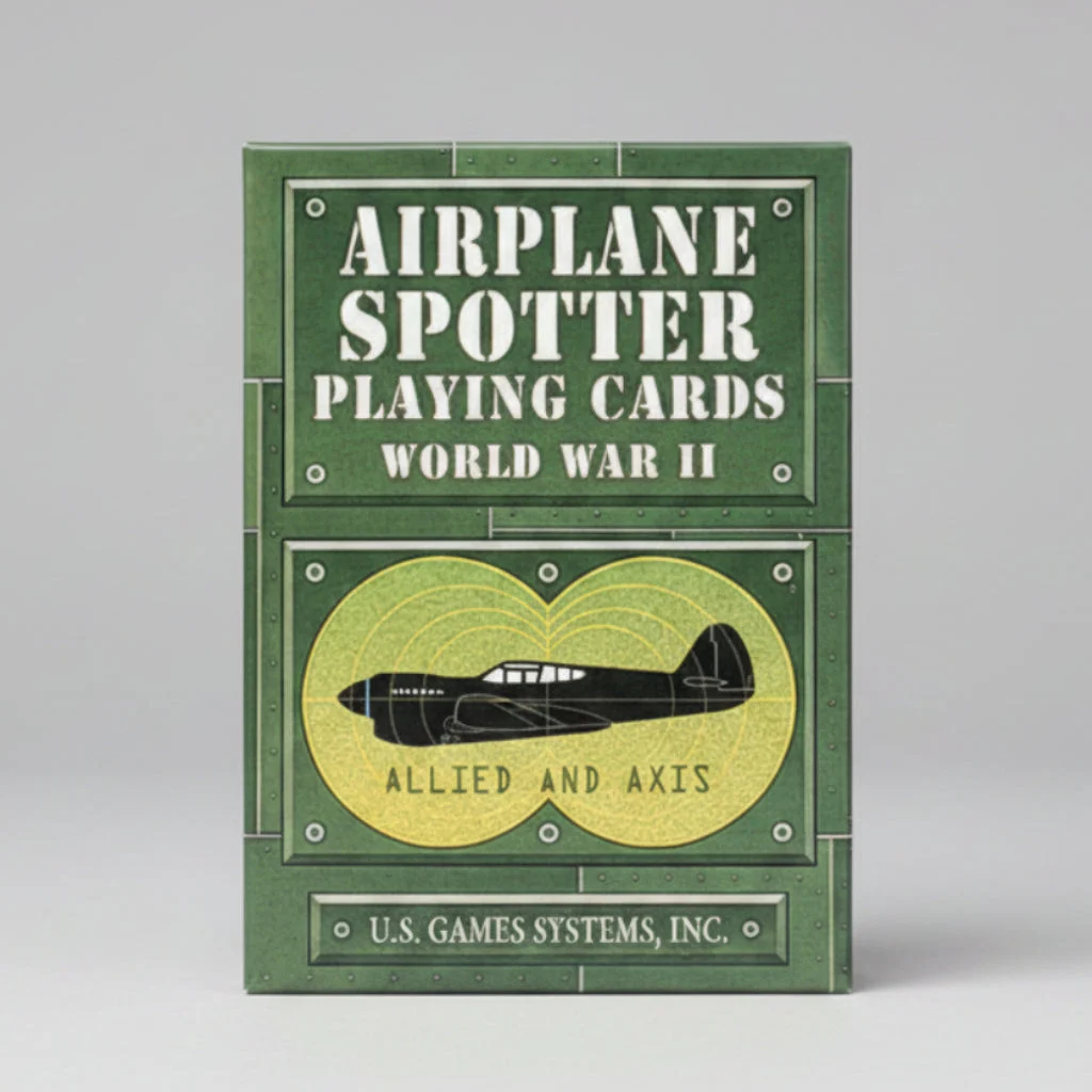 World War II Airplane Spotter Playing Cards
