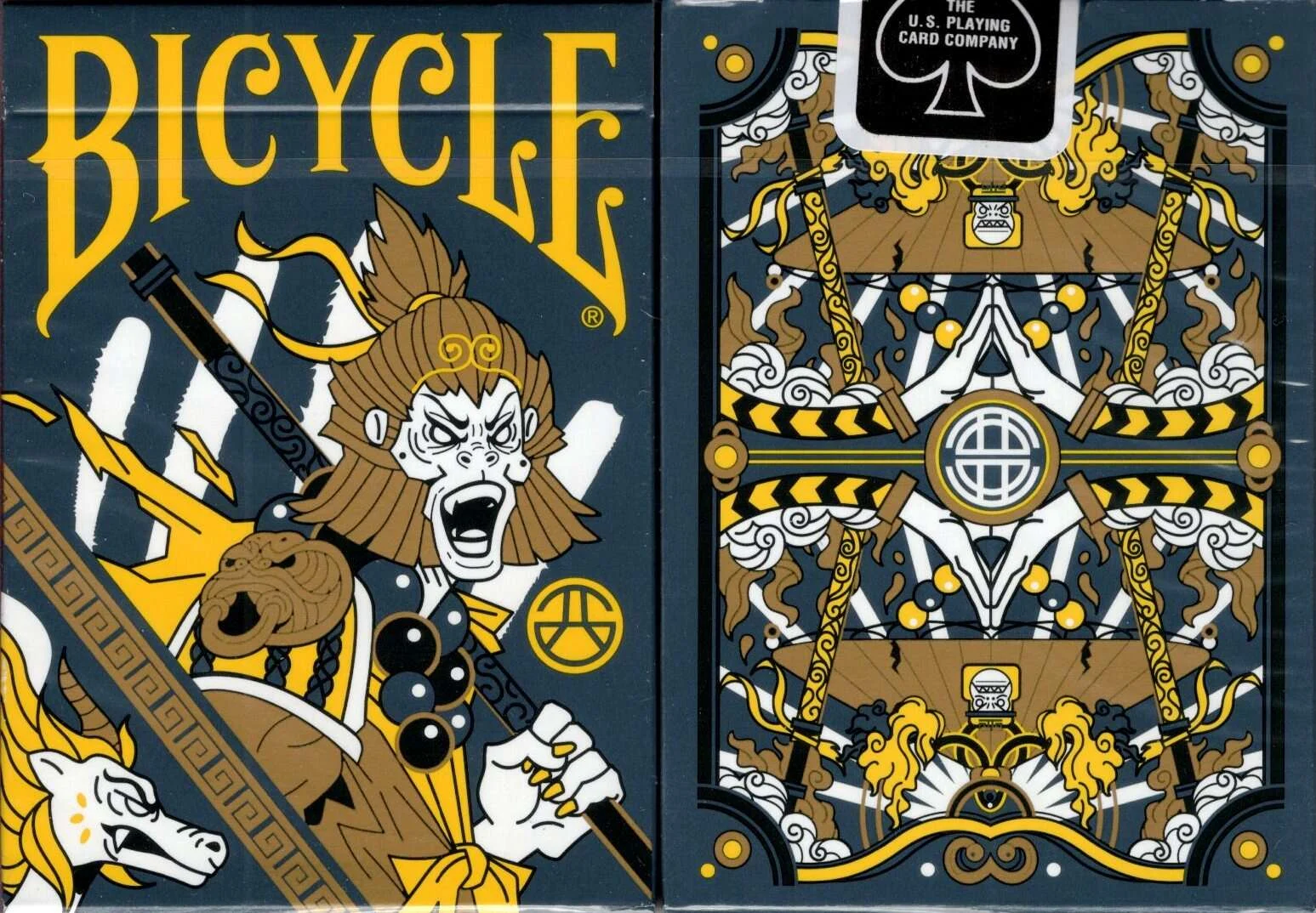 Wukong Destruction Grey Bicycle Playing Cards
