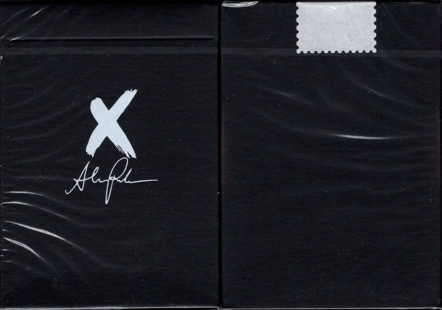 X Deck Signature Black Playing Cards USPCC