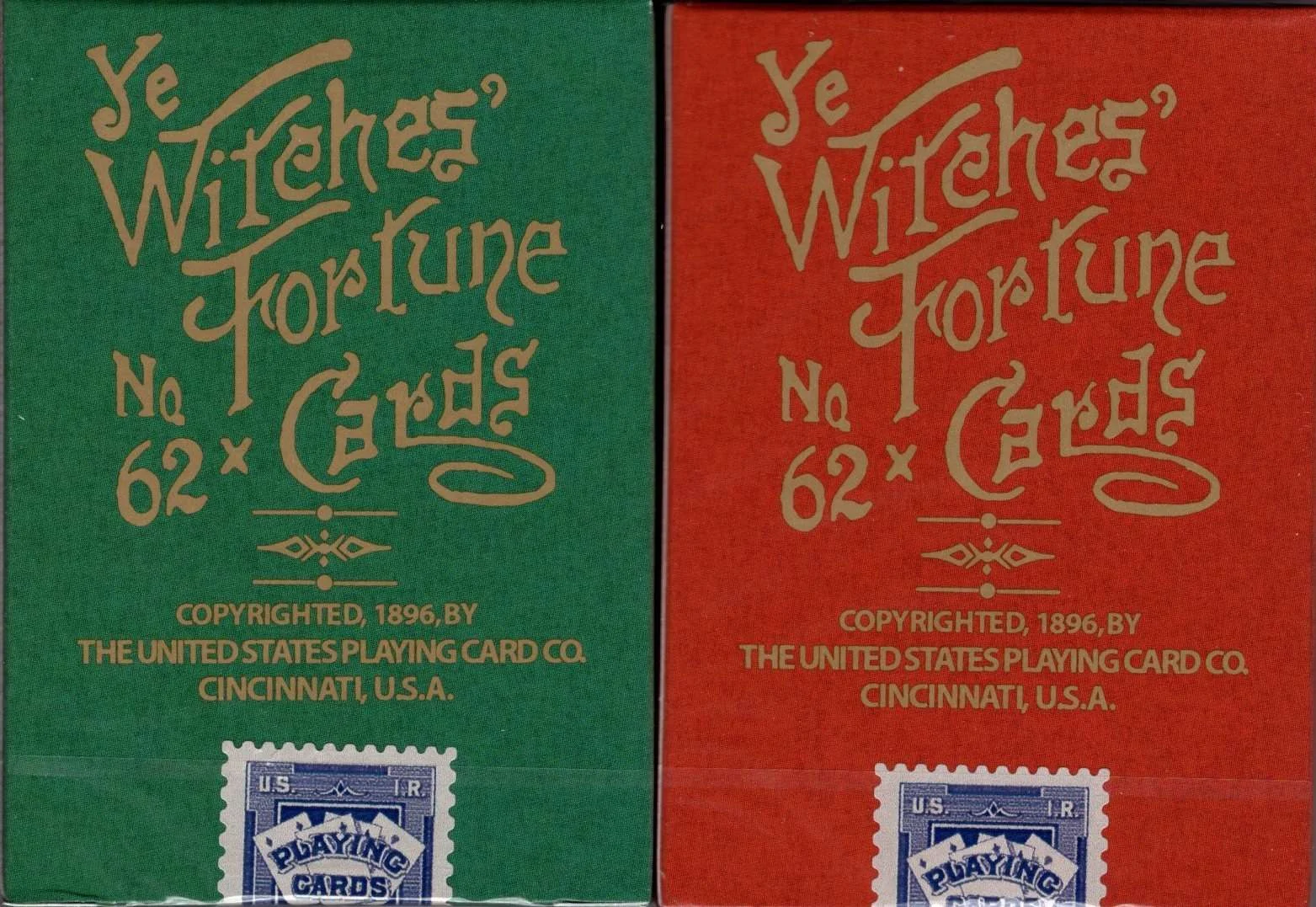Ye Witches’ Gilded Fortune Cards USPCC