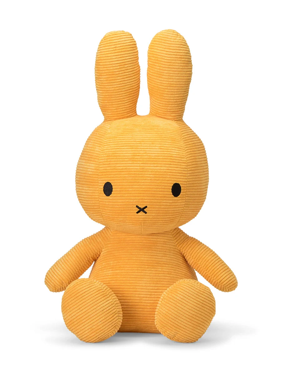 Yellow Miffy Sitting Corduroy Available in 4 Sizes