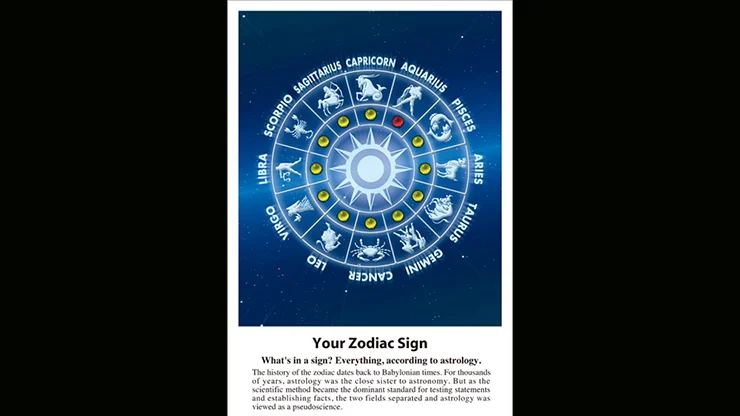 Your Zodiac Sign by MasudaLars-Peter Loeld - Trick