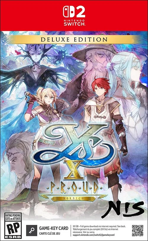 Ys X: Proud Nordics Deluxe Edition(SWI2)