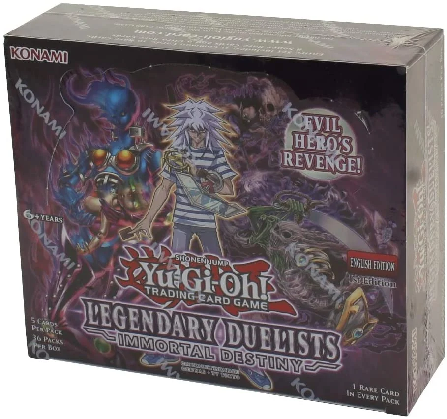 Yu-Gi-Oh! Booster Box - Legendary Duelists: Immortal Destiny