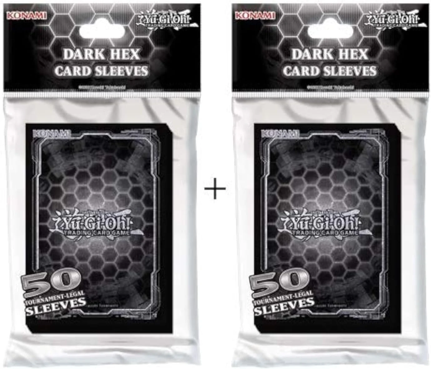 Yu-Gi-Oh!: Dark Hex Card Sleeve (2 Pack)