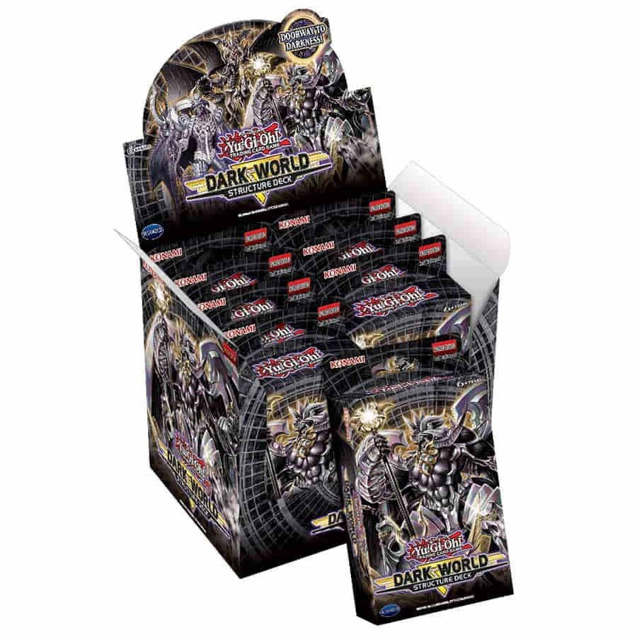 Yu-Gi-Oh! Structure Deck Display - Dark World (Display of 8)