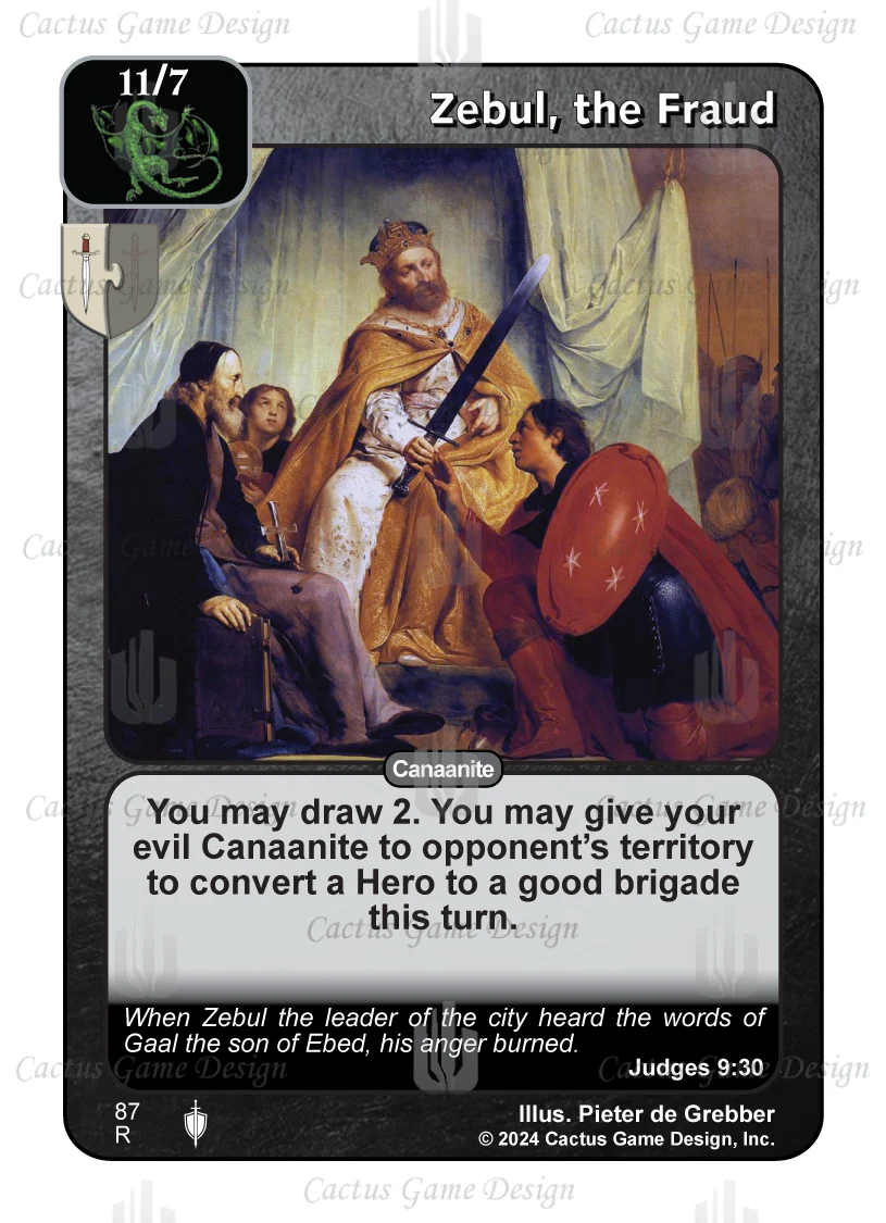 Zebul, the Fraud (II)