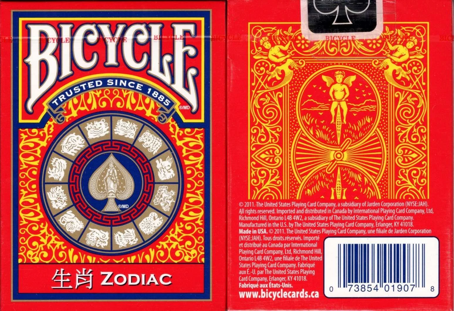 Zodiac Bicycle Playing Cards