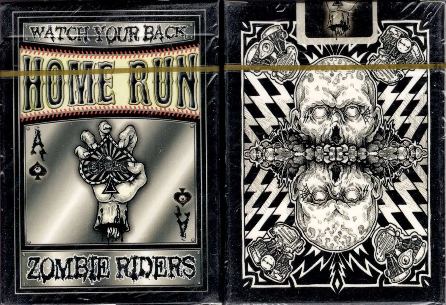 Zombie Riders Playing Cards